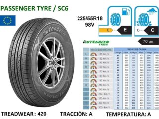 Llantas 225/55R18 98V