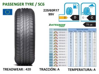 Llantas 225/60R17 99V