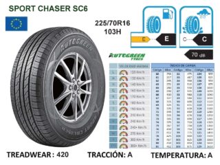 Llantas 225/70R16 103H