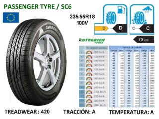 Llantas 235/55R18 100V